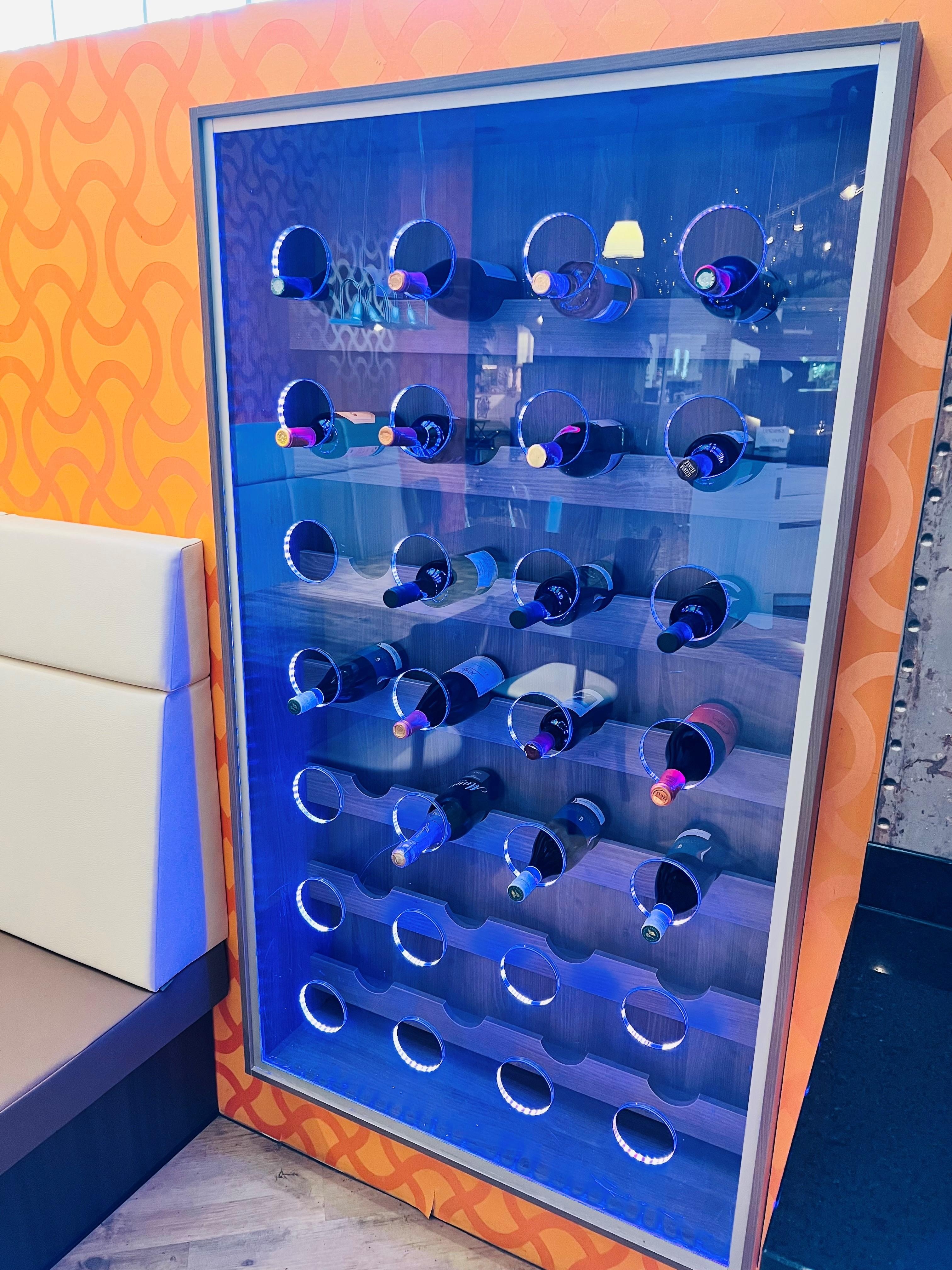 Weinregal in individuellen Maßen