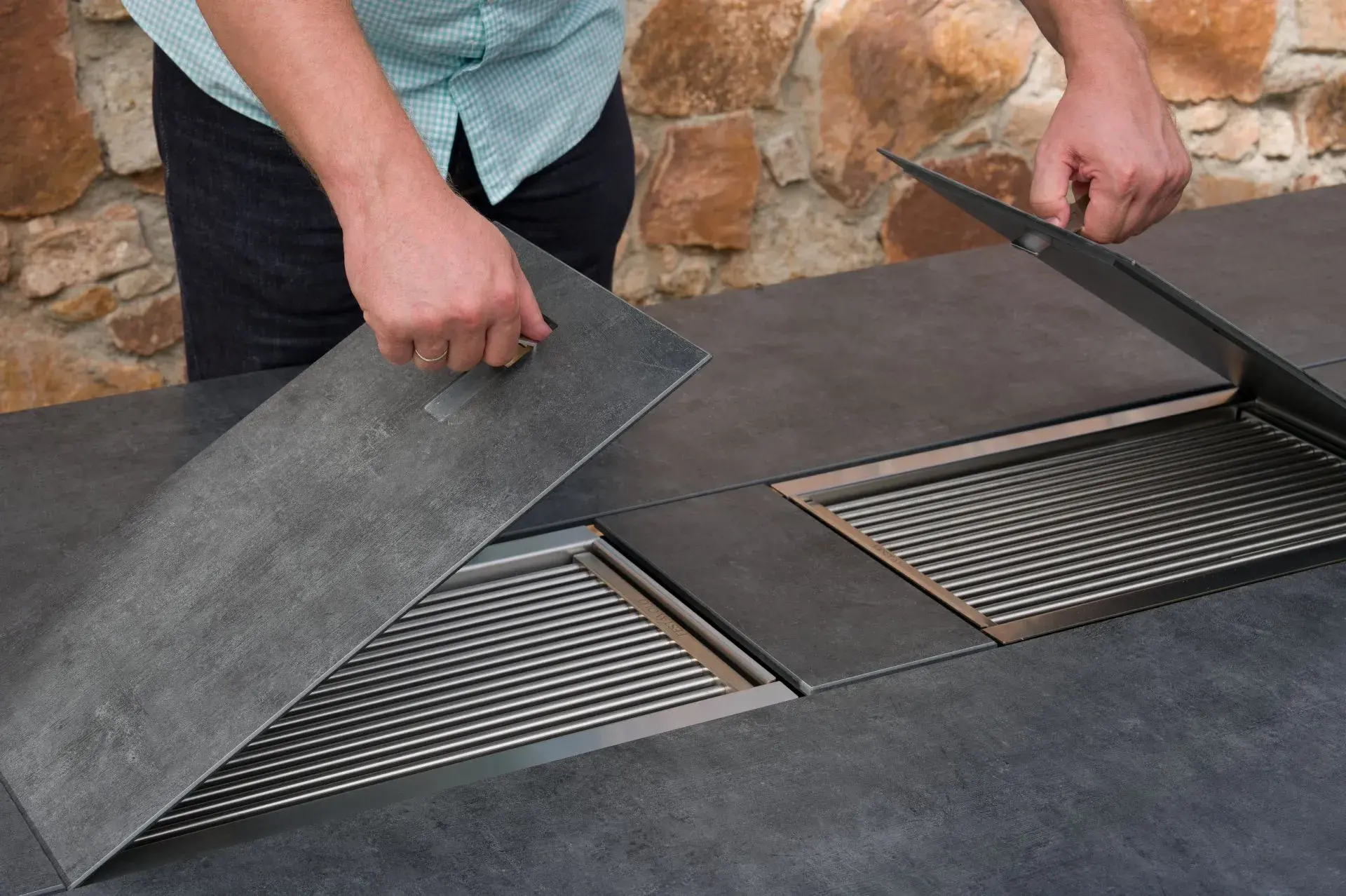 Grilltisch Festavolo Abdeckung Forte