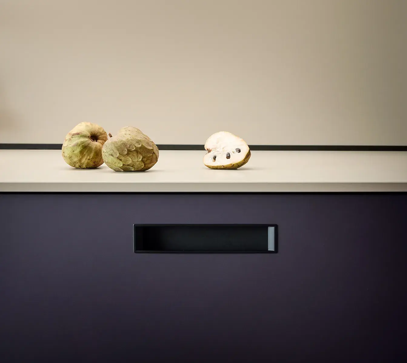 systemo ceramic Nischenverkleidung und Arbeitsplatte